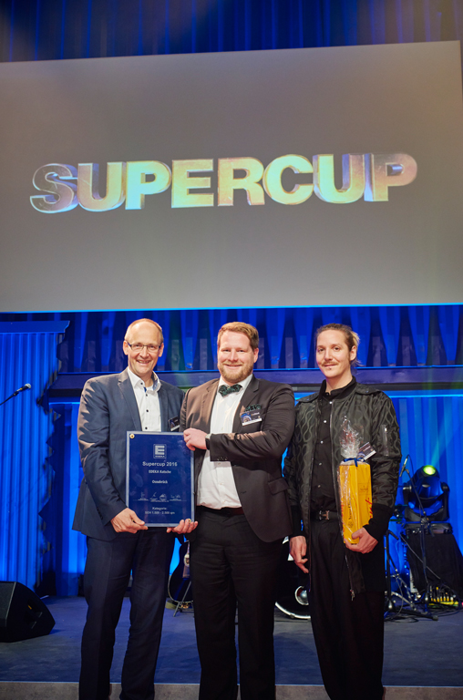 Der Gewinn des EDEKA Supercups im Jahr 2016 mti seinem Markt in Voxtrup war ein echtes Highlight für Marktinhaber Tom Kutsche