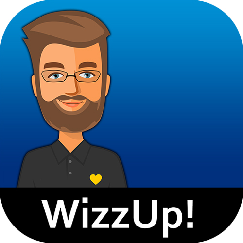 Logo der Lernapp "Wizz Up!"