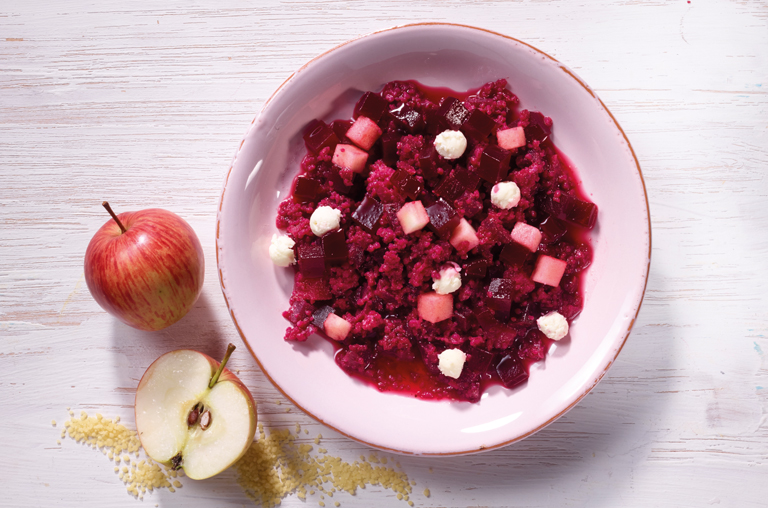 Feinkost-Salate von Kühlmann - hier Couscous Rote Beete Salat