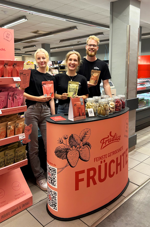 Frudist-Promoaktion in den Kutsche-Märkten