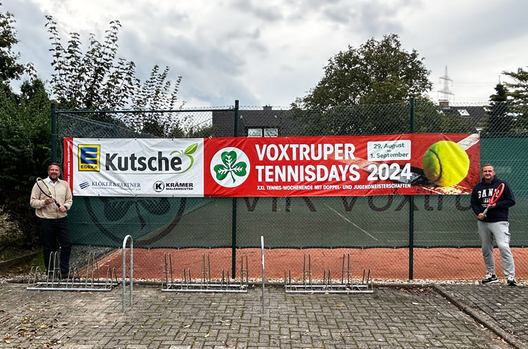 Edeka Kutsche ist Hauptsponsor der Voxtruper Tennisdays