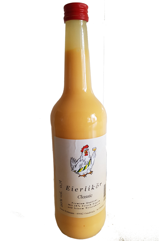 Eierlikör vom Bauernhof Kottmann - perfekt für Eggnog