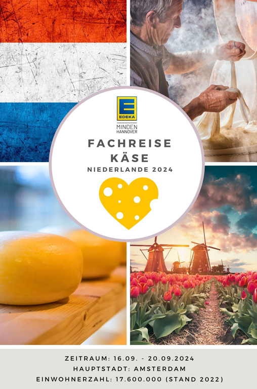 Zertifikat "Fachreise Käse" in die Niederlanden