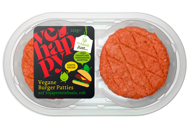 veganes Patty von Vehappy