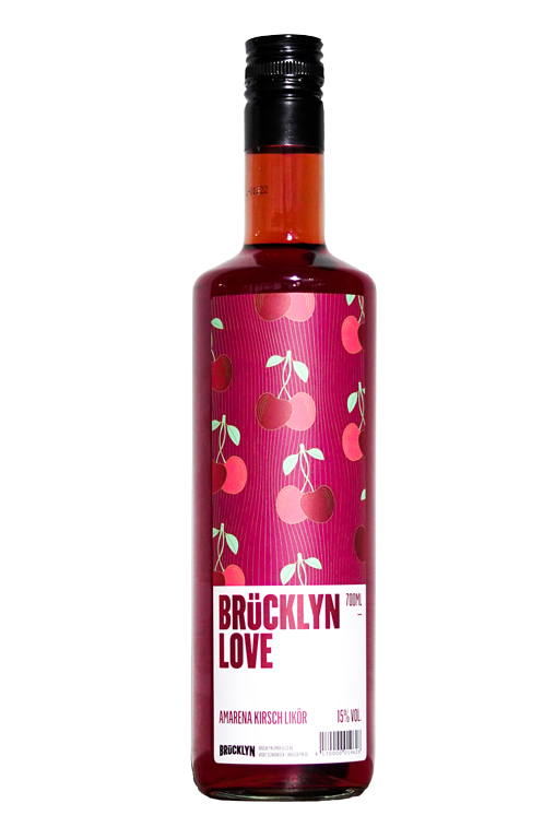 Flasche Brücklyn Love - perfekt zum Karneval