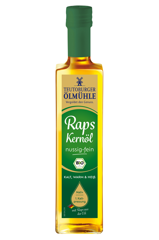 Rapskernöl nussig-fein Bio-Qualität