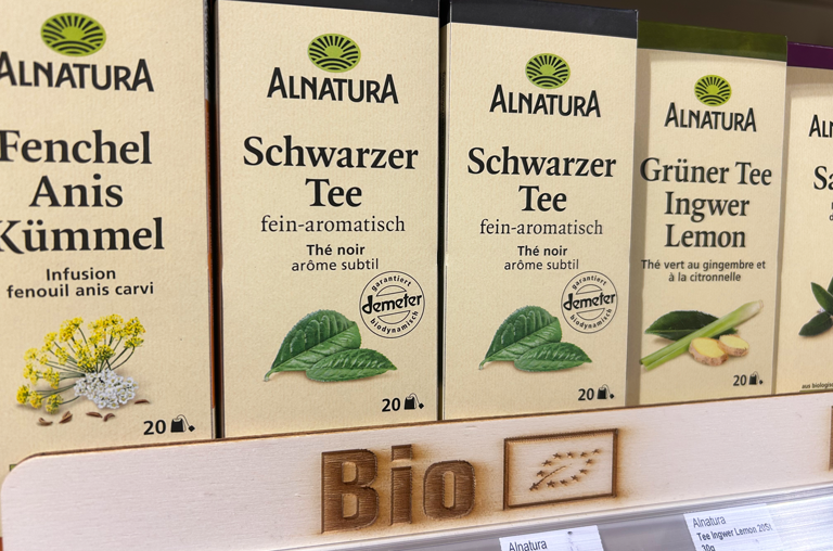 Tee-Vielfalt von Alnatura