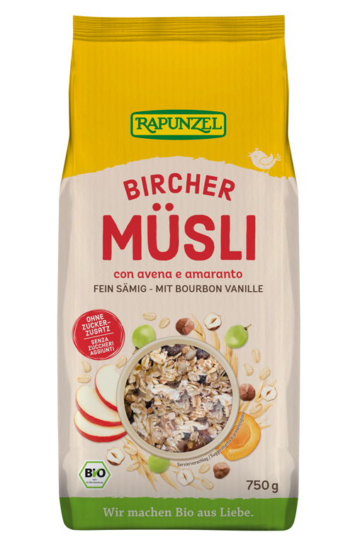 Bircher Müsli von Rapunzel