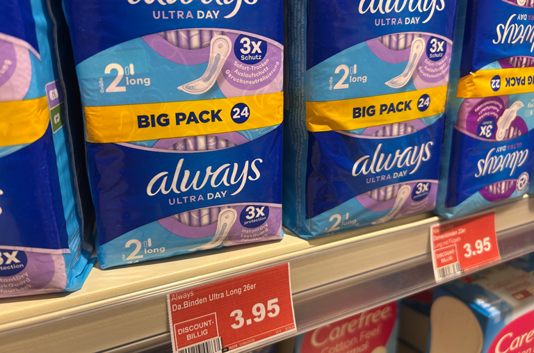 zu den Dauerniedrigpreisen gehören auch bekannte Markenprodukte