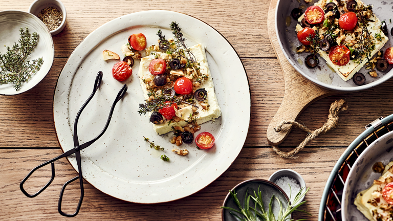 EDEKA Rezept Gegrillter Feta
