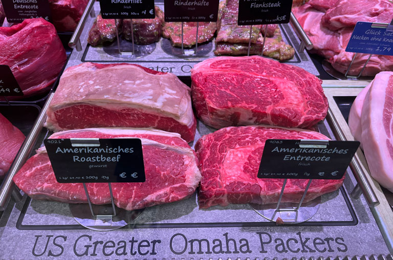 Nebraska Beef, Greater Omaha Packers Company in den Kutsche-Märkten