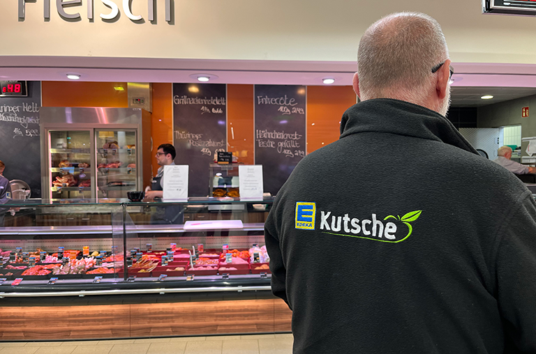 Bedienung Fleisch EDEKA Kutsche