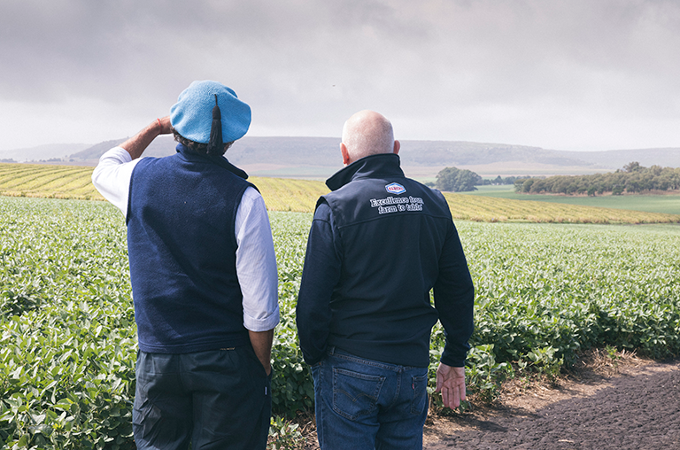 Ojo de Agua Farmer und Farm